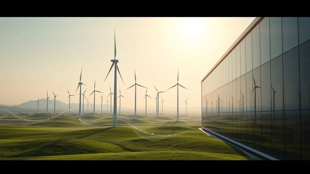 Wind energy for green computing